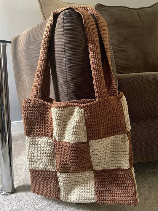 Mocha Mosaic Tote