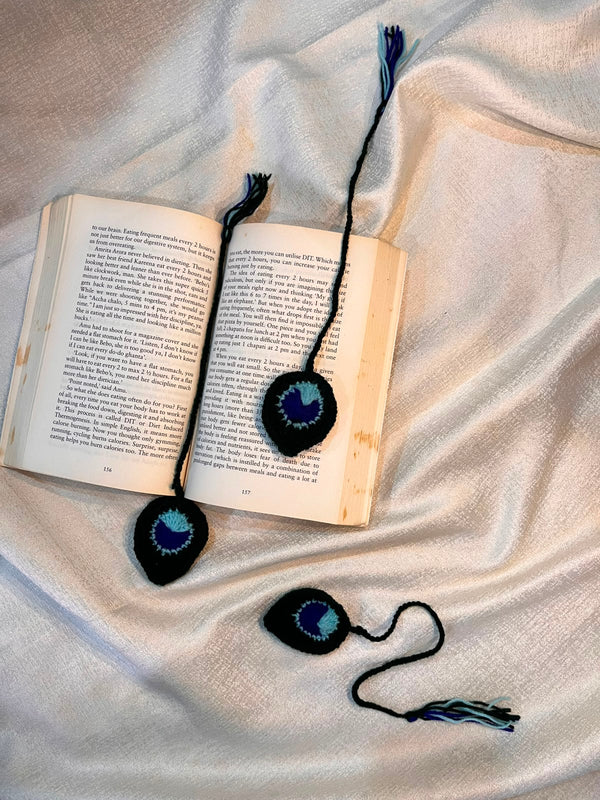 Peacock feather Bookmarker